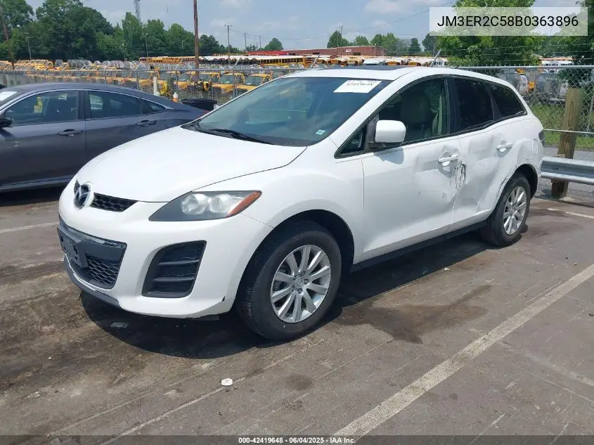 2011 Mazda Cx-7 I Touring VIN: JM3ER2C58B0363896 Lot: 42419648