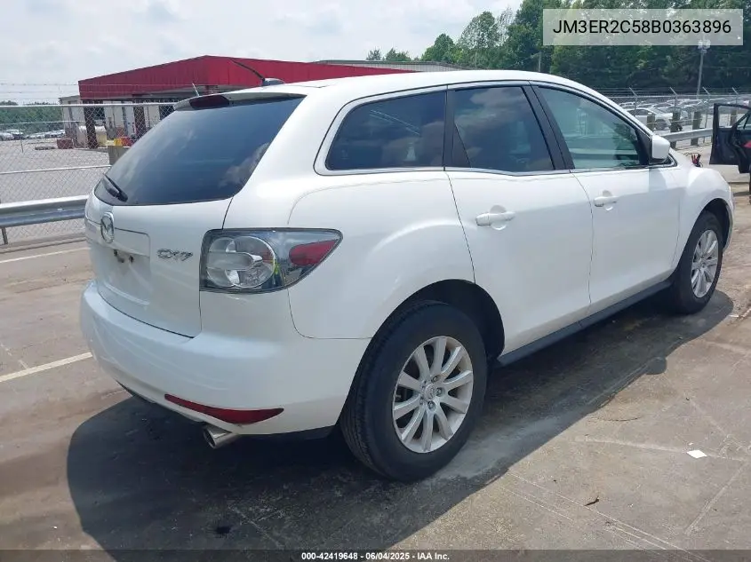 2011 Mazda Cx-7 I Touring VIN: JM3ER2C58B0363896 Lot: 42419648