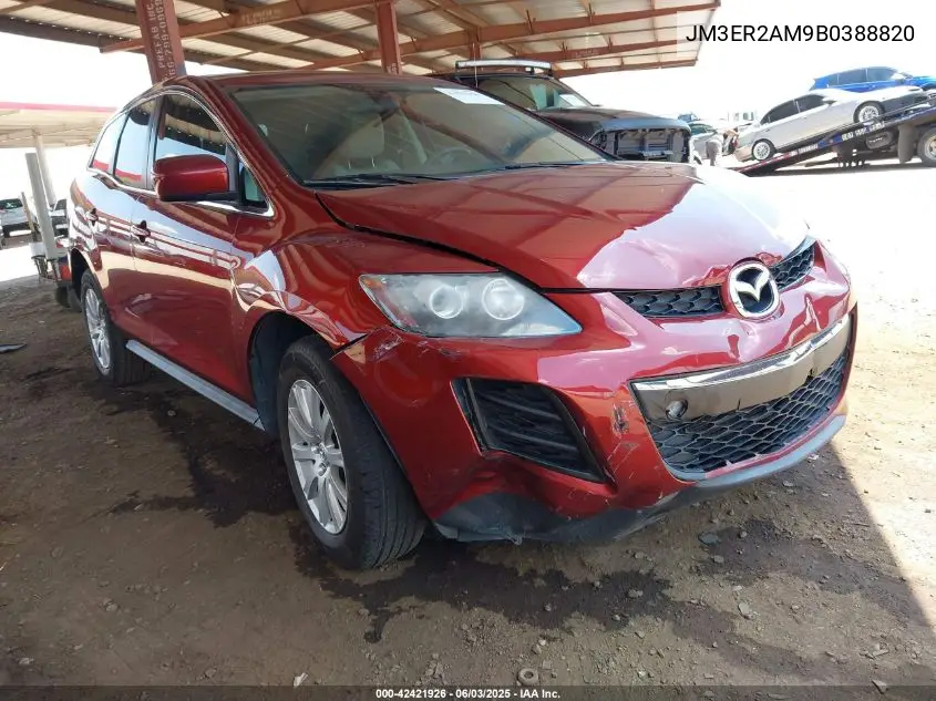 2011 Mazda Cx-7 I Sv VIN: JM3ER2AM9B0388820 Lot: 42421926