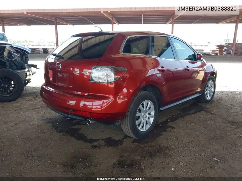 2011 Mazda Cx-7 I Sv VIN: JM3ER2AM9B0388820 Lot: 42421926