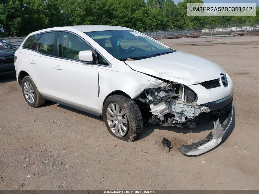 2011 Mazda Cx-7 I Sv VIN: JM3ER2A52B0361242 Lot: 42447014