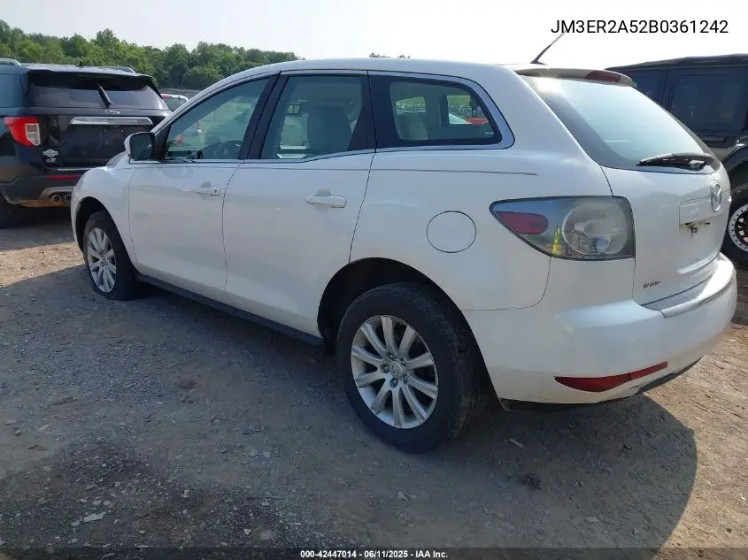 2011 Mazda Cx-7 I Sv VIN: JM3ER2A52B0361242 Lot: 42447014