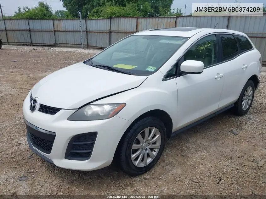 2011 Mazda Cx-7 I Sport VIN: JM3ER2BM6B0374209 Lot: 42451144