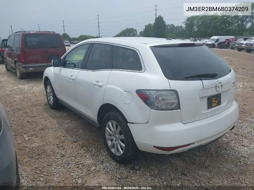 2011 Mazda Cx-7 I Sport VIN: JM3ER2BM6B0374209 Lot: 42451144