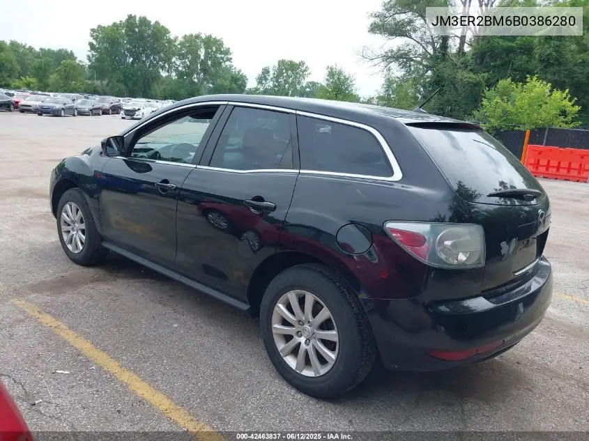 2011 Mazda Cx-7 I Sport VIN: JM3ER2BM6B0386280 Lot: 42463837