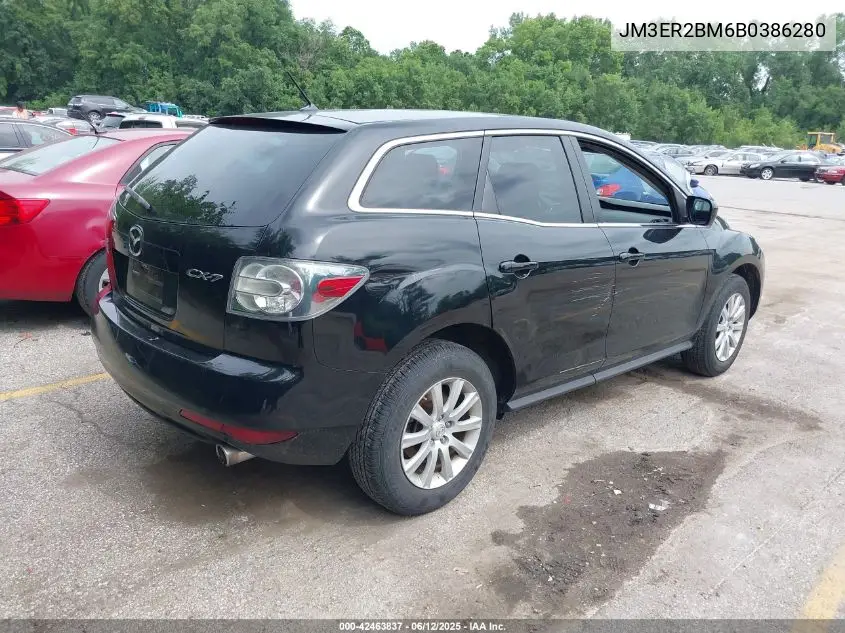 2011 Mazda Cx-7 I Sport VIN: JM3ER2BM6B0386280 Lot: 42463837