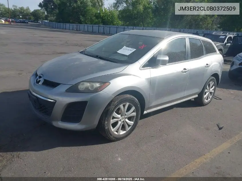 2011 Mazda Cx-7 S Touring VIN: JM3ER2CL0B0372509 Lot: 42510285