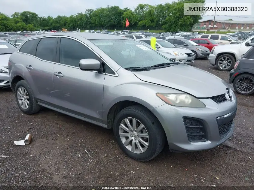 2011 Mazda Cx-7 I Sv VIN: JM3ER2A5XB0388320 Lot: 42521892