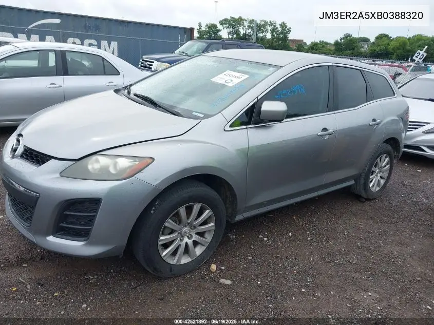 2011 Mazda Cx-7 I Sv VIN: JM3ER2A5XB0388320 Lot: 42521892