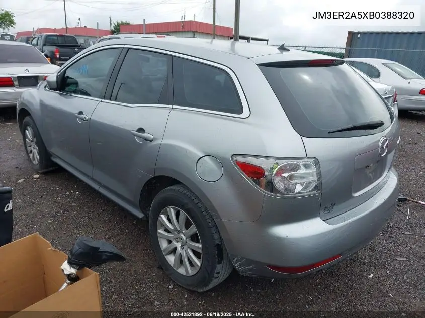 2011 Mazda Cx-7 I Sv VIN: JM3ER2A5XB0388320 Lot: 42521892