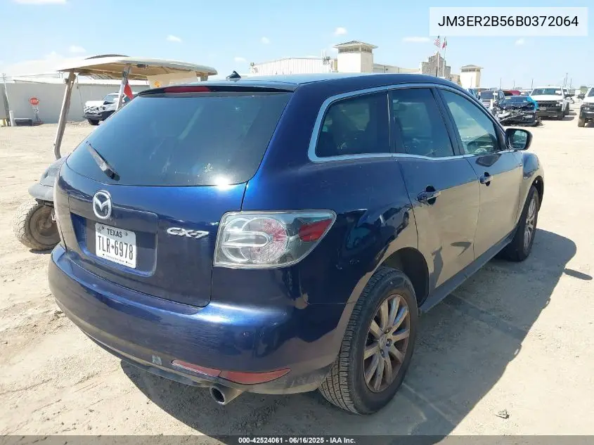 2011 Mazda Cx-7 I Sport VIN: JM3ER2B56B0372064 Lot: 42524061