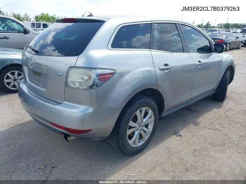 2011 Mazda Cx-7 S Touring VIN: JM3ER2CL7B0379263 Lot: 42534176