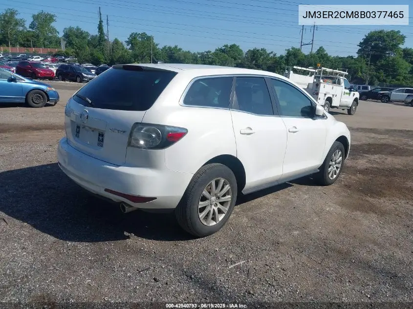 2011 Mazda Cx-7 I Touring VIN: JM3ER2CM8B0377465 Lot: 42540793