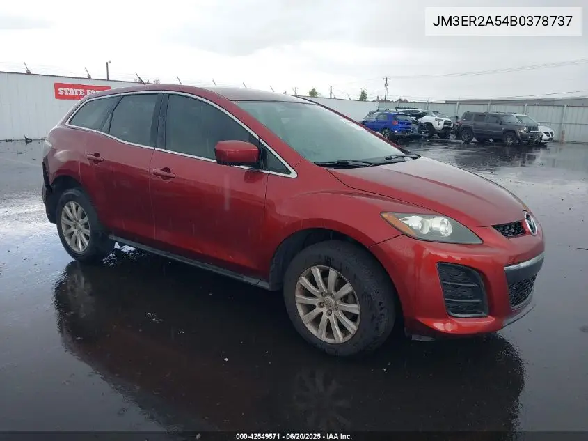 2011 Mazda Cx-7 I Sv VIN: JM3ER2A54B0378737 Lot: 42549571