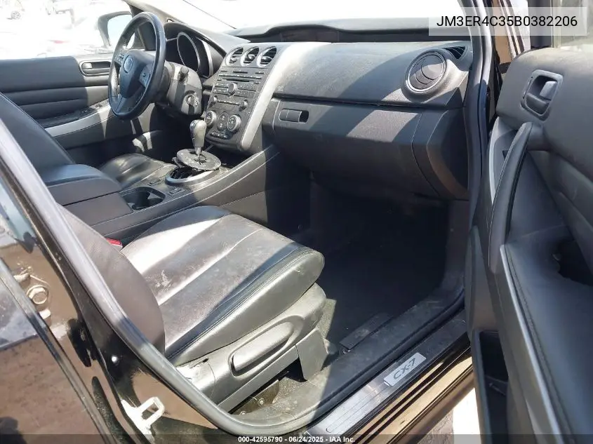 2011 Mazda Cx-7 S Touring VIN: JM3ER4C35B0382206 Lot: 42595790