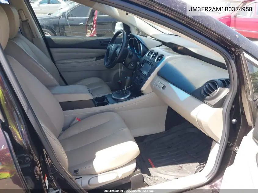 2011 Mazda Cx-7 I Sv VIN: JM3ER2AM1B0374958 Lot: 42598169