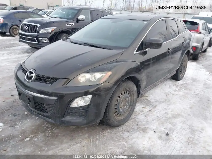 2012 Mazda Cx-7 Gx VIN: JM3ER2B59C0419685 Lot: 12234172