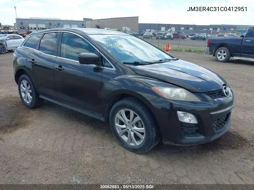2012 Mazda Cx-7 VIN: JM3ER4C31C0412951 Lot: 30062683