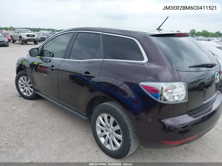 2012 Mazda Cx-7 I Sport VIN: JM3ER2BM6C0411521 Lot: 42146404