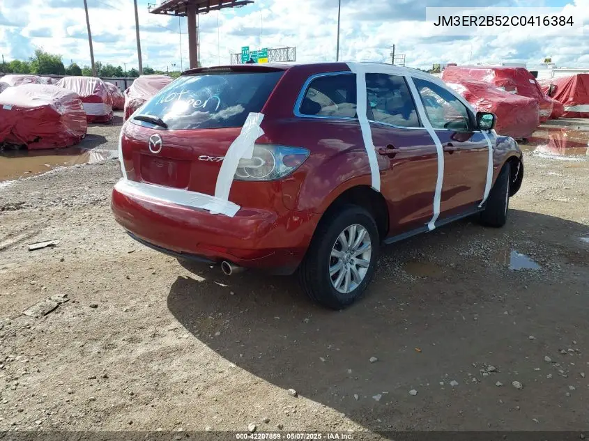 2012 Mazda Cx-7 I Sport VIN: JM3ER2B52C0416384 Lot: 42207859