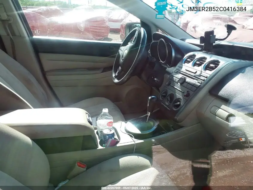 2012 Mazda Cx-7 I Sport VIN: JM3ER2B52C0416384 Lot: 42207859