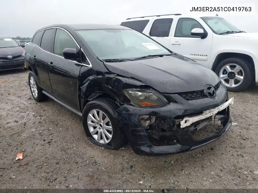 2012 Mazda Cx-7 I Sv VIN: JM3ER2A51C0419763 Lot: 42223962