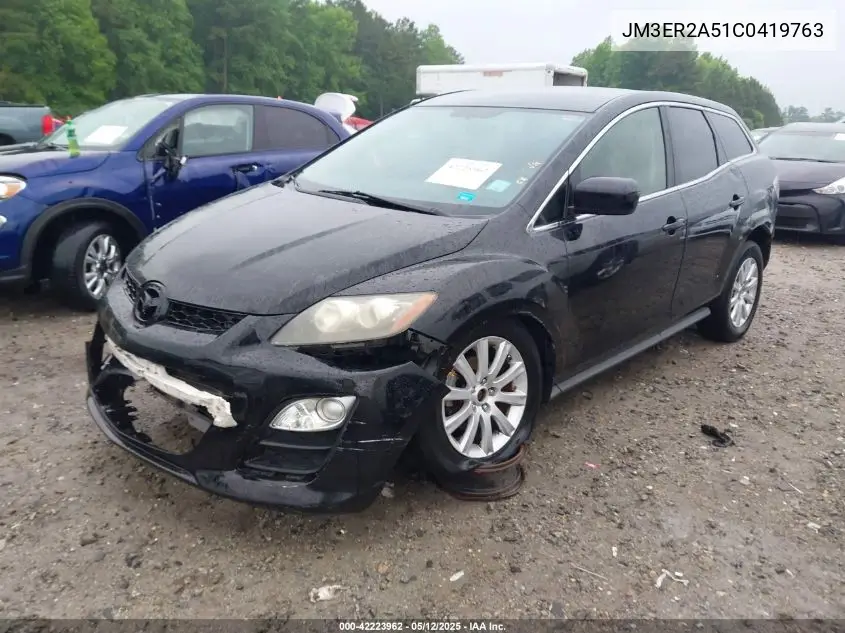2012 Mazda Cx-7 I Sv VIN: JM3ER2A51C0419763 Lot: 42223962