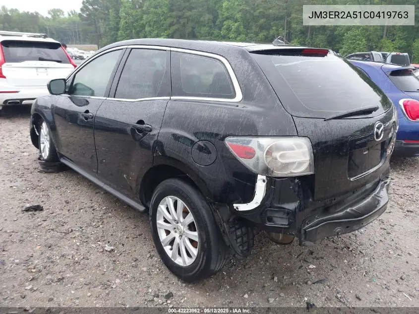 2012 Mazda Cx-7 I Sv VIN: JM3ER2A51C0419763 Lot: 42223962