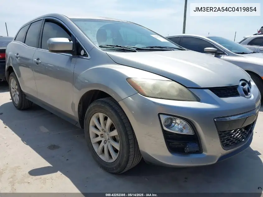 2012 Mazda Cx-7 I Sv VIN: JM3ER2A54C0419854 Lot: 42252385