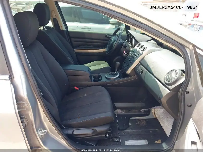 2012 Mazda Cx-7 I Sv VIN: JM3ER2A54C0419854 Lot: 42252385