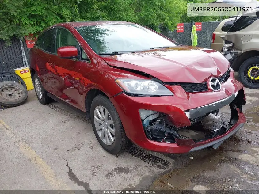 2012 Mazda Cx-7 I Touring VIN: JM3ER2C55C0411971 Lot: 42344217