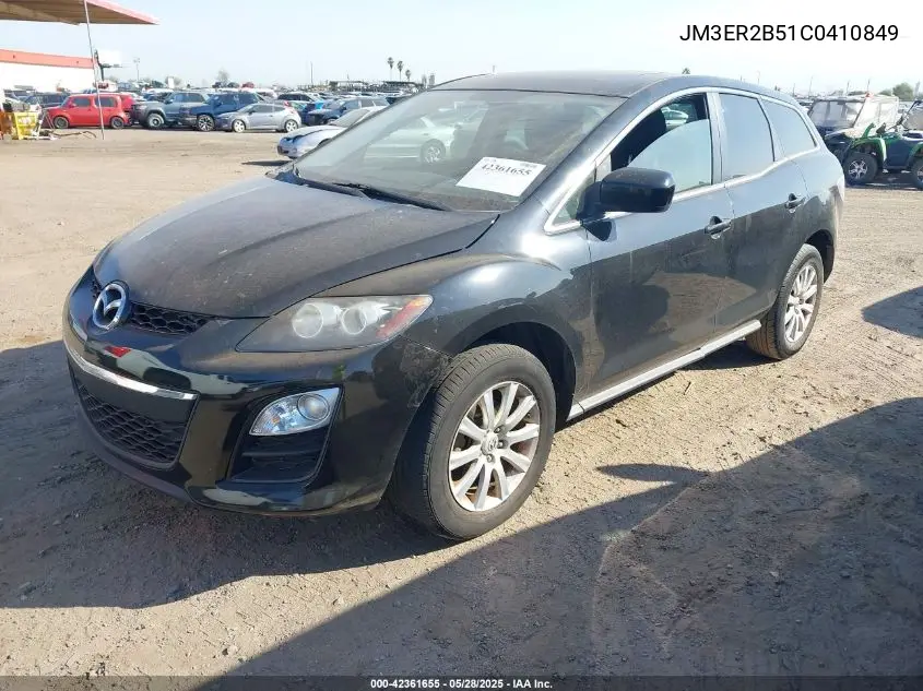 2012 Mazda Cx-7 I Sport VIN: JM3ER2B51C0410849 Lot: 42361655