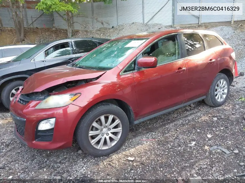 2012 Mazda Cx-7 I Sport VIN: JM3ER2BM6C0416329 Lot: 42387870