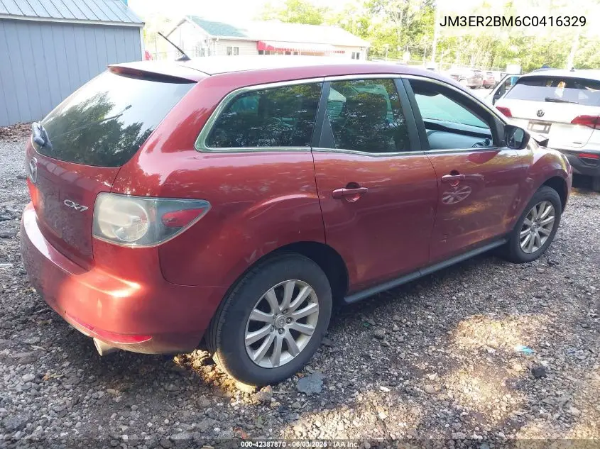 2012 Mazda Cx-7 I Sport VIN: JM3ER2BM6C0416329 Lot: 42387870
