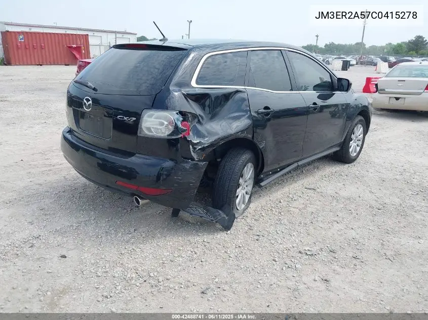 2012 Mazda Cx-7 I Sv VIN: JM3ER2A57C0415278 Lot: 42488741
