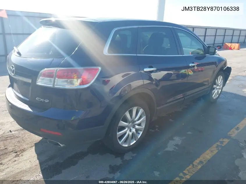 2007 Mazda Cx-9 Grand Touring VIN: JM3TB28Y870106338 Lot: 42604067