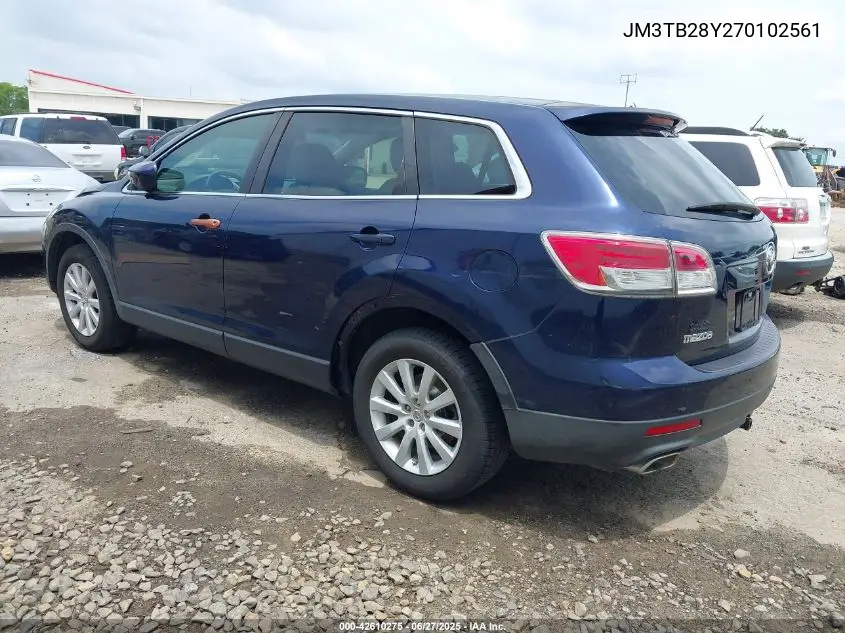 2007 Mazda Cx-9 Touring VIN: JM3TB28Y270102561 Lot: 42610275