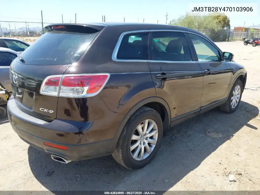 2007 Mazda Cx-9 Touring VIN: JM3TB28Y470103906 Lot: 42624908