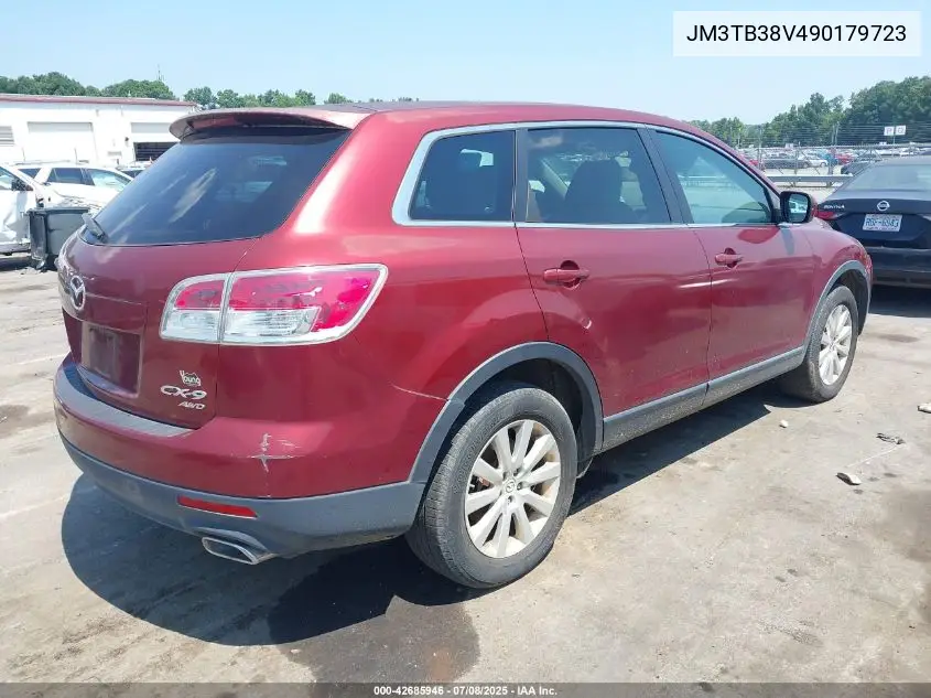 2009 Mazda Cx-9 Sport VIN: JM3TB38V490179723 Lot: 42685946