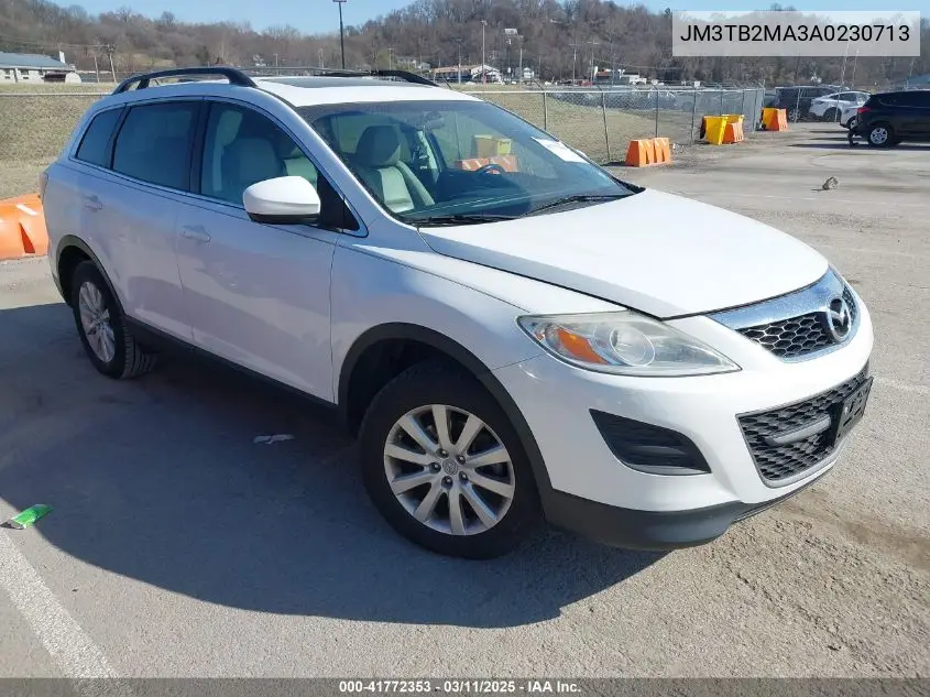 2010 Mazda Cx-9 Touring VIN: JM3TB2MA3A0230713 Lot: 41772353