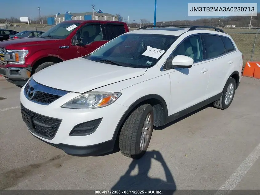 2010 Mazda Cx-9 Touring VIN: JM3TB2MA3A0230713 Lot: 41772353
