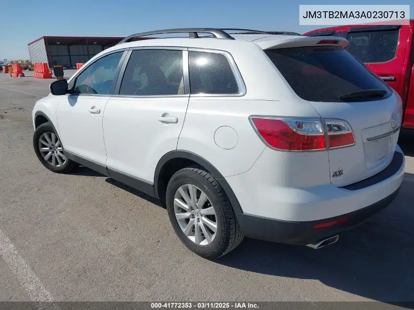 2010 Mazda Cx-9 Touring VIN: JM3TB2MA3A0230713 Lot: 41772353