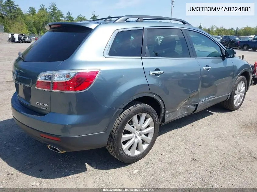 2010 Mazda Cx-9 Grand Touring VIN: JM3TB3MV4A0224881 Lot: 42234860