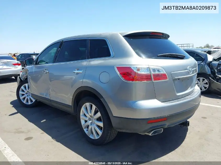 2010 Mazda Cx-9 Grand Touring VIN: JM3TB2MA8A0209873 Lot: 42238545