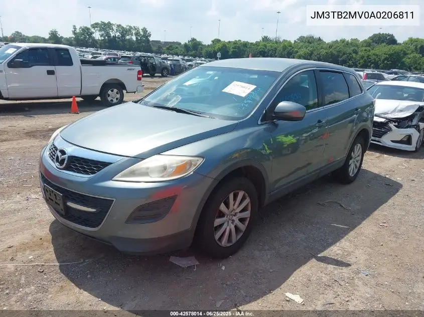 2010 Mazda Cx-9 Sport VIN: JM3TB2MV0A0206811 Lot: 42578014