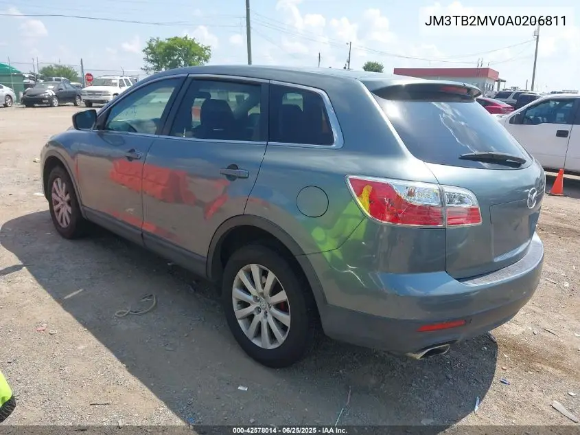 2010 Mazda Cx-9 Sport VIN: JM3TB2MV0A0206811 Lot: 42578014
