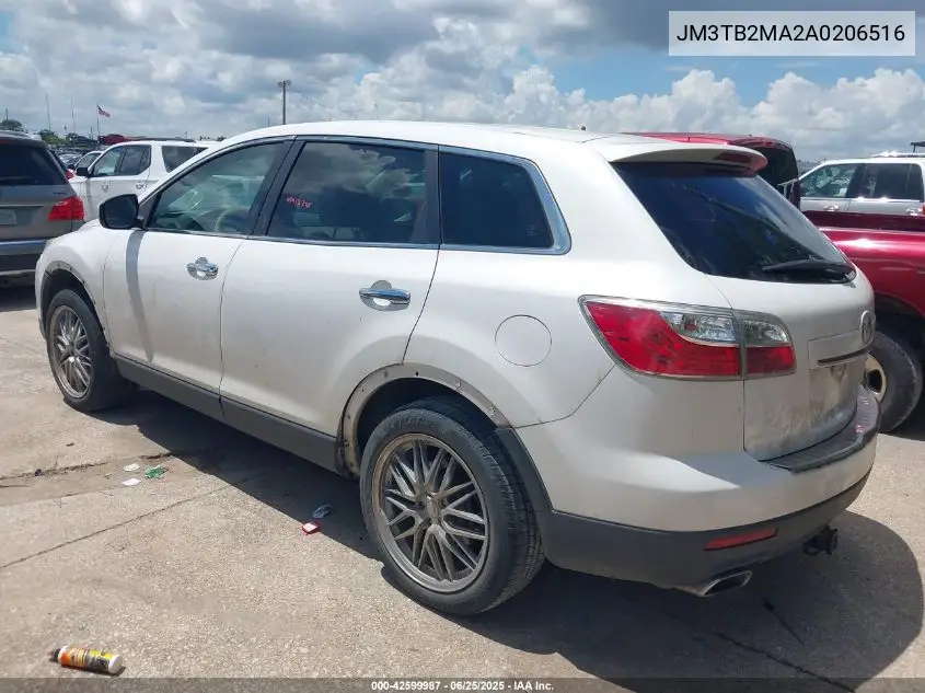 2010 Mazda Cx-9 Grand Touring VIN: JM3TB2MA2A0206516 Lot: 42599987