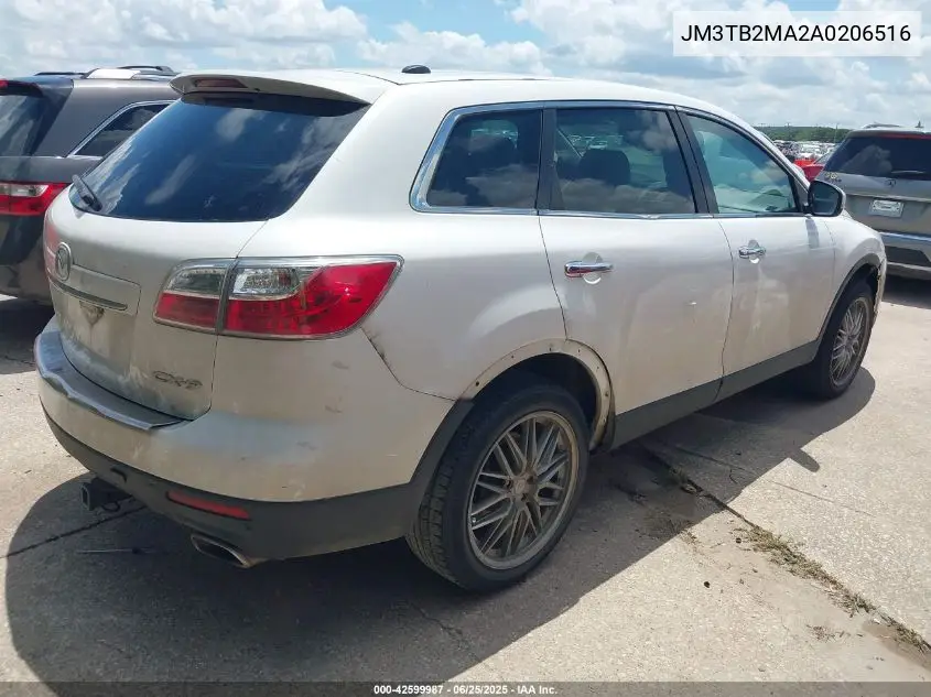 2010 Mazda Cx-9 Grand Touring VIN: JM3TB2MA2A0206516 Lot: 42599987