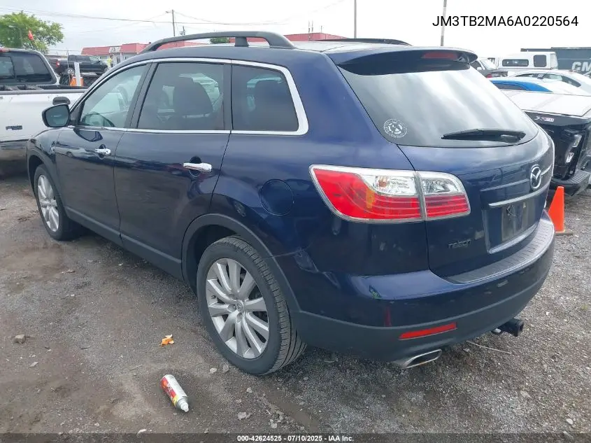 2010 Mazda Cx-9 Grand Touring VIN: JM3TB2MA6A0220564 Lot: 42624525