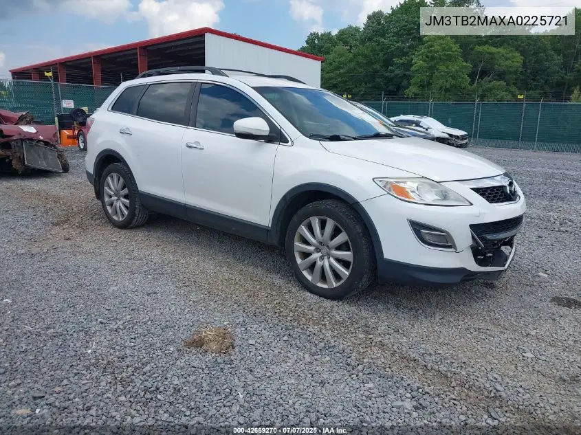 2010 Mazda Cx-9 Grand Touring VIN: JM3TB2MAXA0225721 Lot: 42669270